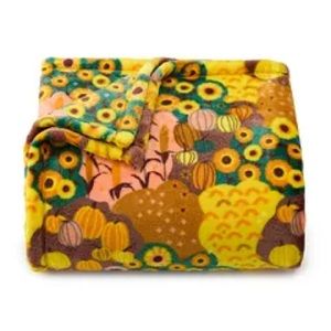 The Big One Oversized Super Soft Fleece Blanket Plush Throw 60”X72” Fall Pumpkin